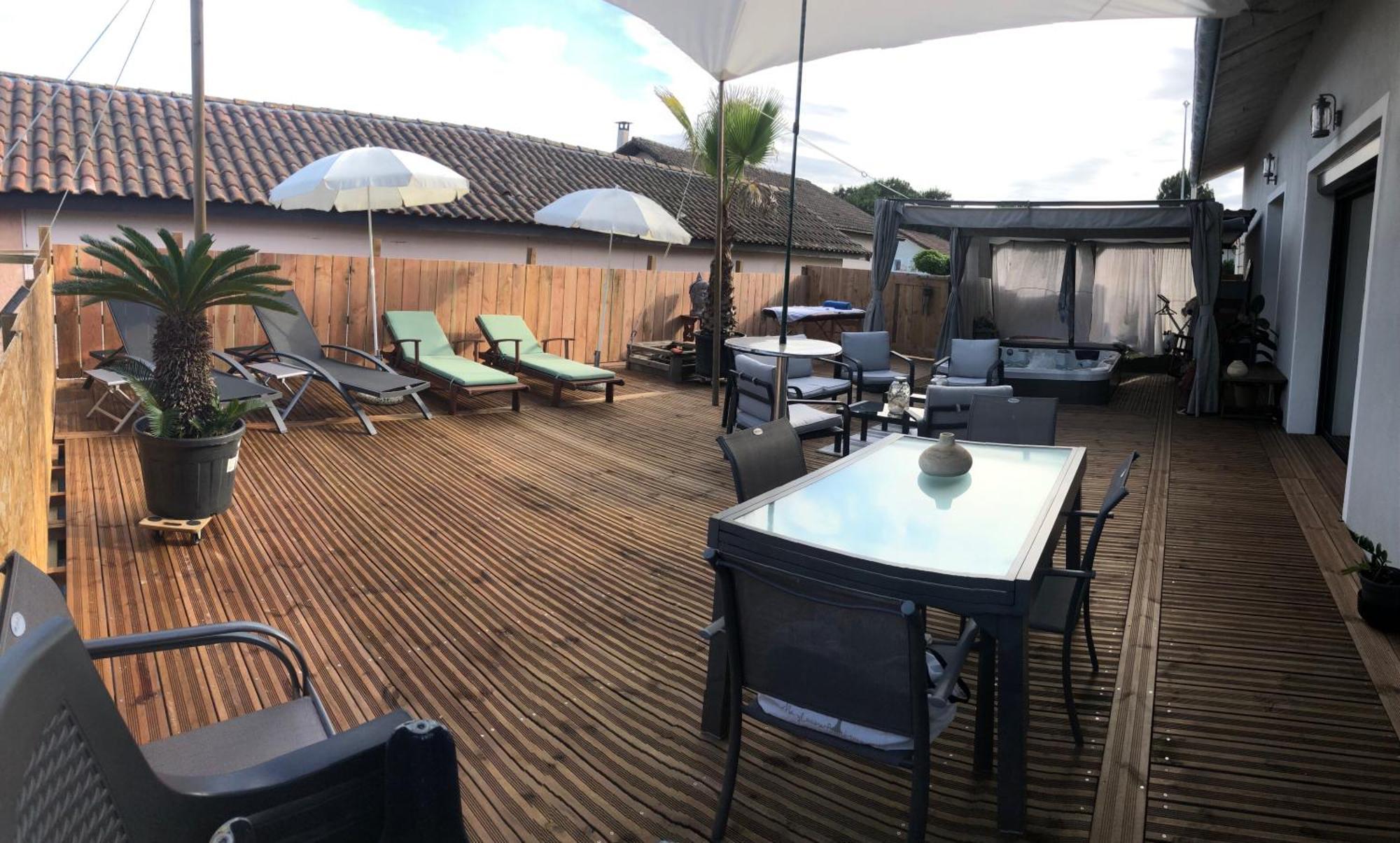 "Les Logis D'Argent" Chambre D'Hote Avec Wc, Sdb, Tv, Wifi, Option Petit Dejeuner , Parking Mimizan Esterno foto